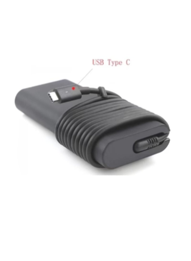 Terabyte Dell 90W USB C Charger 20V 4.5A – Compatible with Dell Thunderbolt 3 & USB Type C Laptops - Image 1